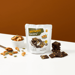 Brownie Crisps - Mixed Nuts