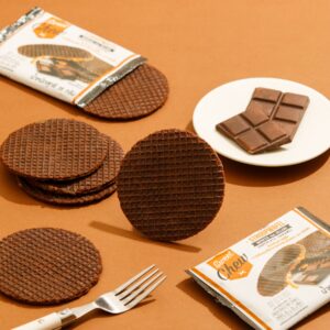 Stroopwafels Chocolate Caramel (กล่อง 12 ชิ้น)